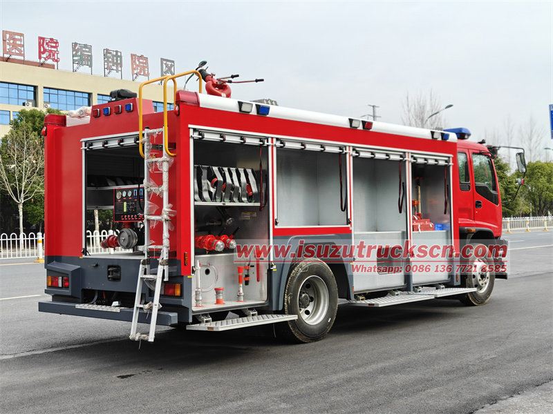 Isuzu FVR 4X2 foam rescue fire tender