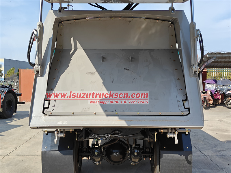 ISUZU NPR off-road garbage compactor truck