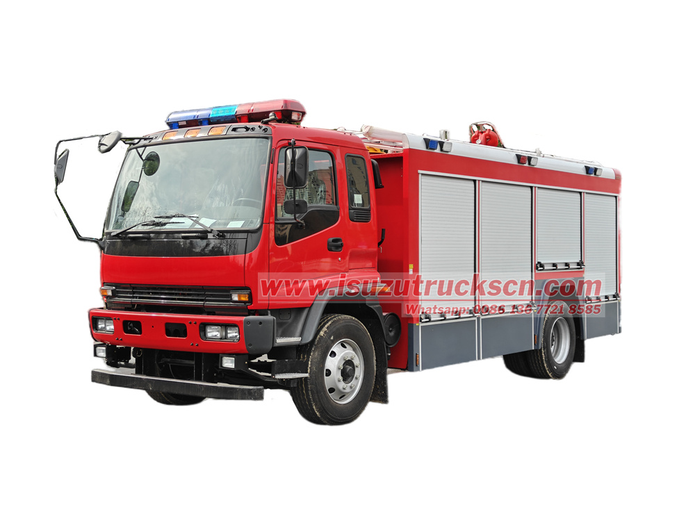 Isuzu 240 Hp water firefighting tanker 