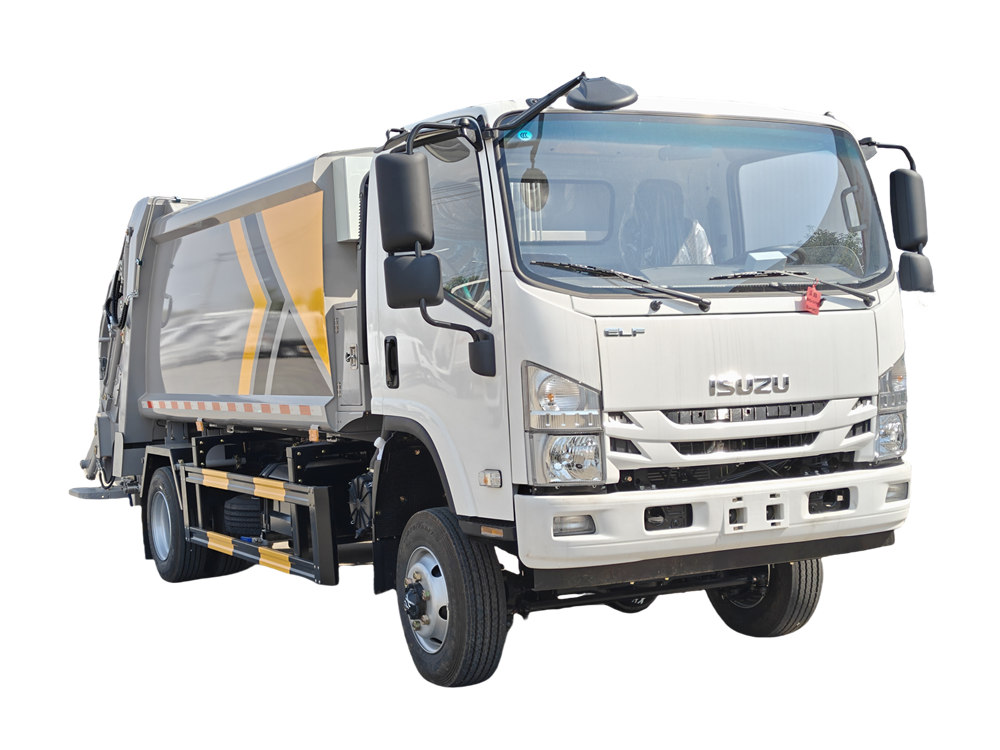 Isuzu waste compaction truck