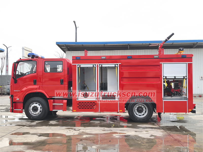 Isuzu FTR GIGA 6cbm multipurpose fire tender