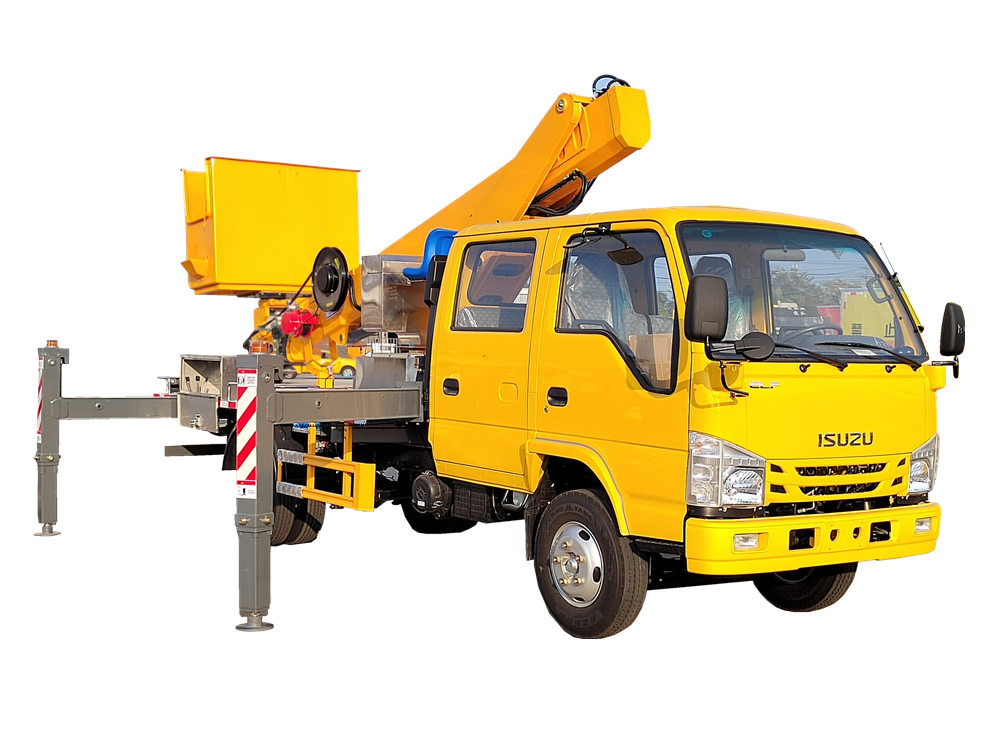 Isuzu aerial work vehicle