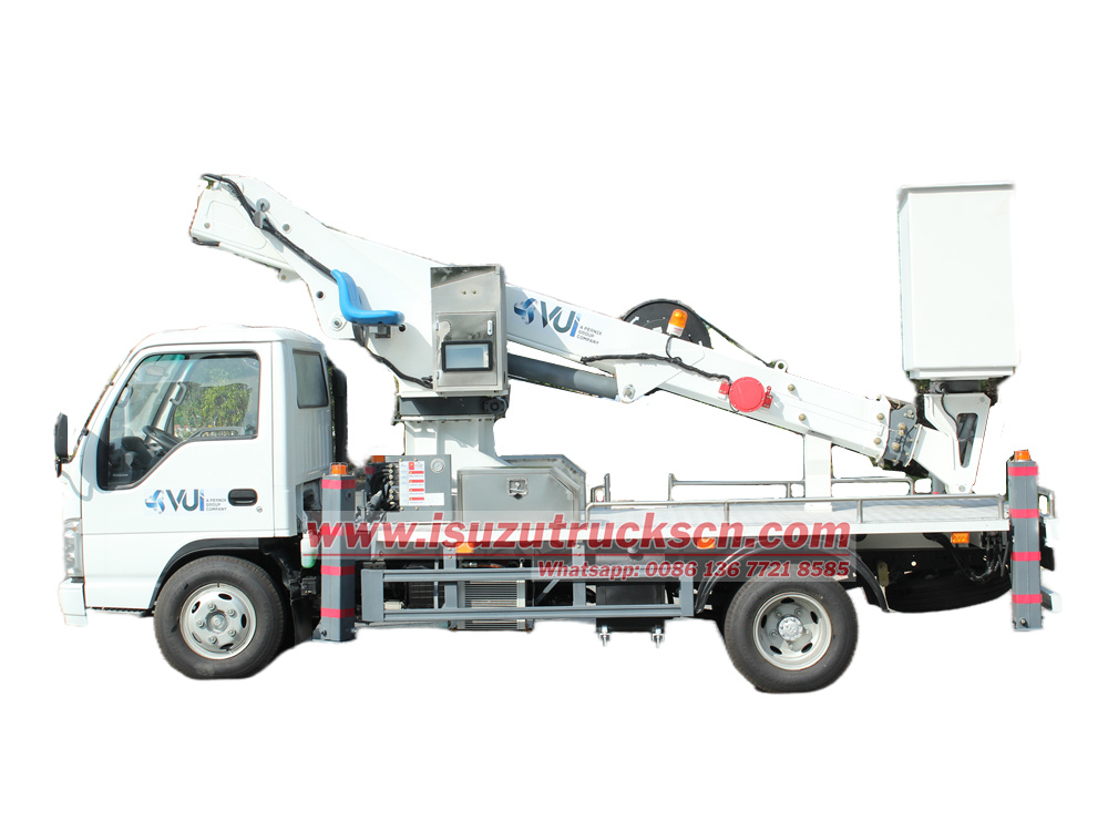 Isuzu 100P aerial working platform trucks