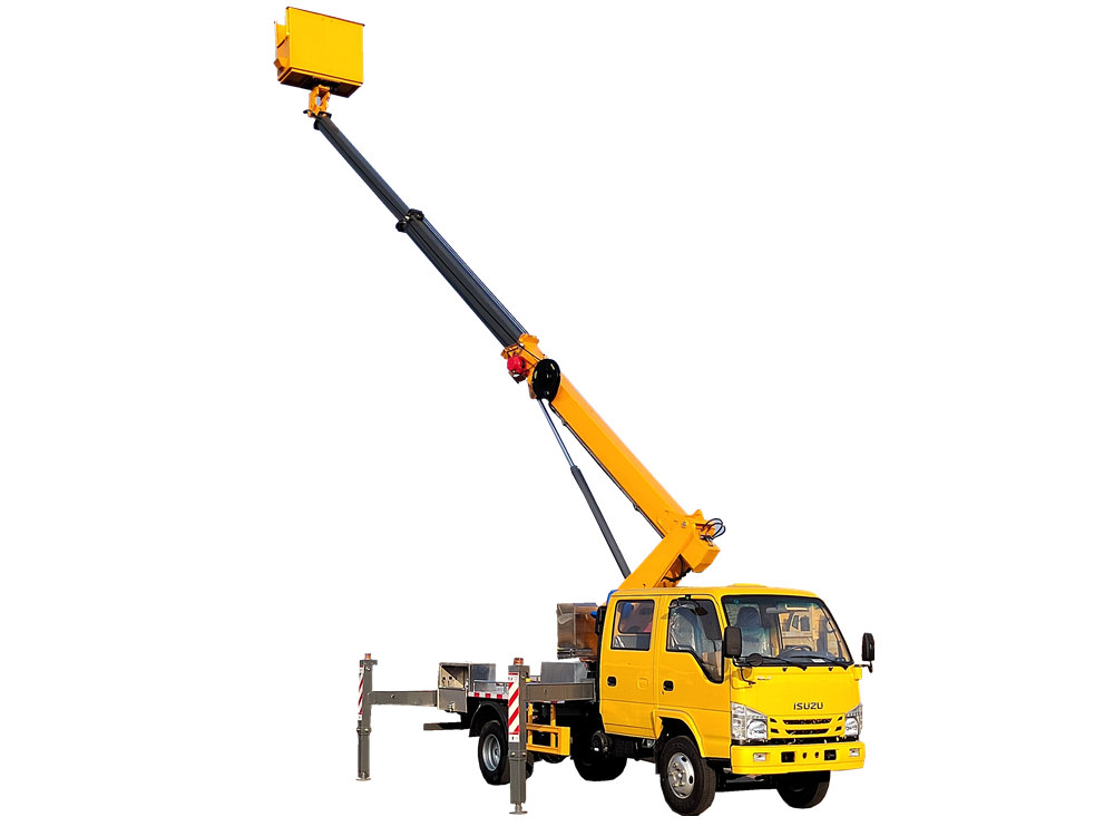 Isuzu overhead working truck