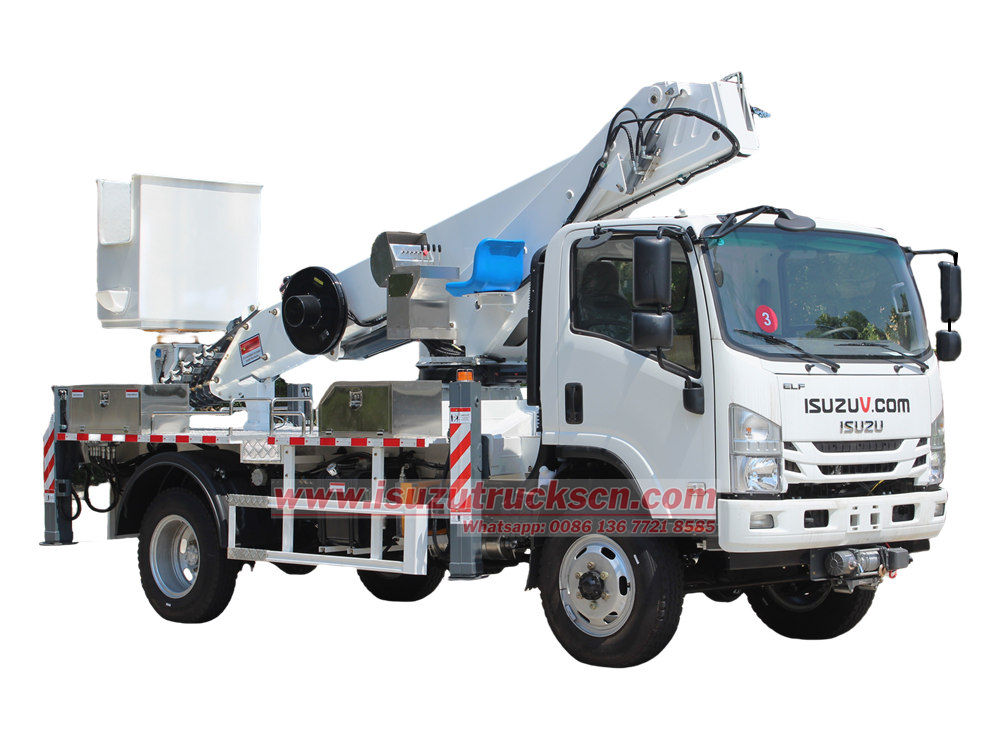 Isuzu aerial work vehicle