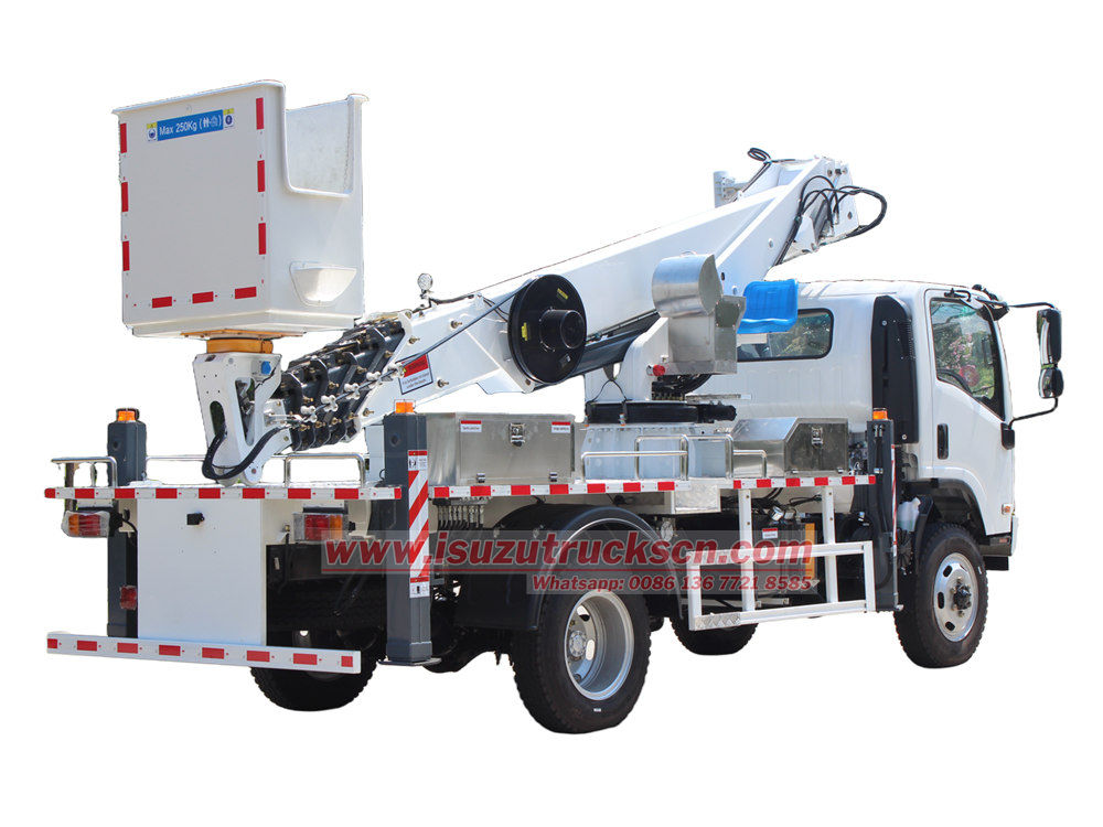 Isuzu mobile safe aerial platform truck