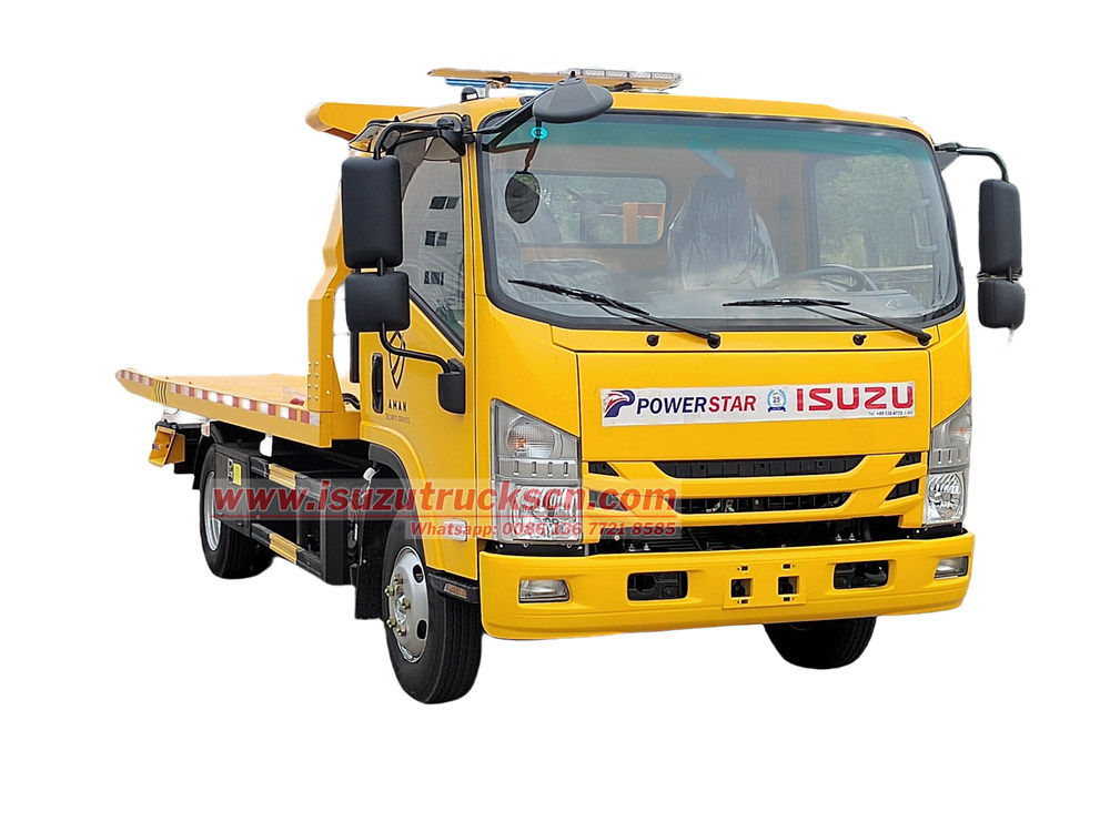 Isuzu road wrecker truck