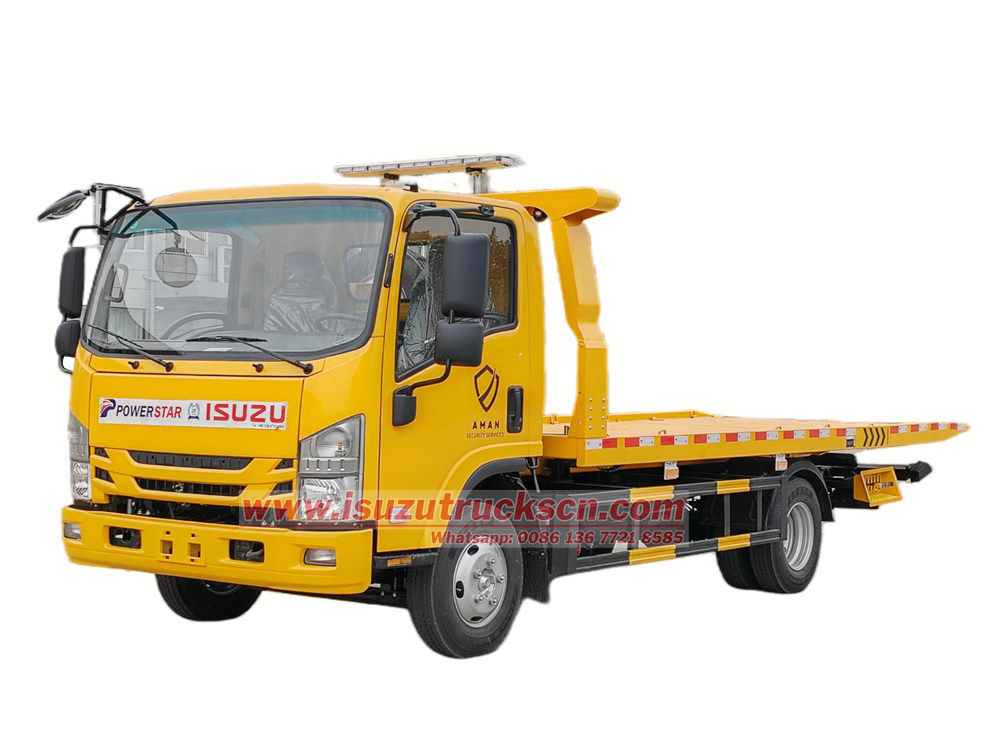 Isuzu tow truck wrecker