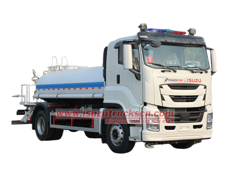 Isuzu mobile water bowser