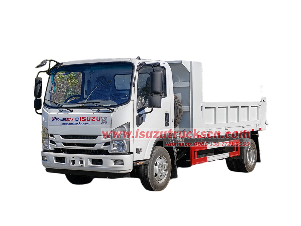 Isuzu 4HK1 engine light dump truck (1)