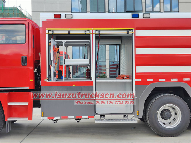 ISUZU GIGA foam fire truck for sale