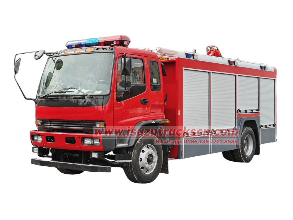 Isuzu FVR foam water fire truck
