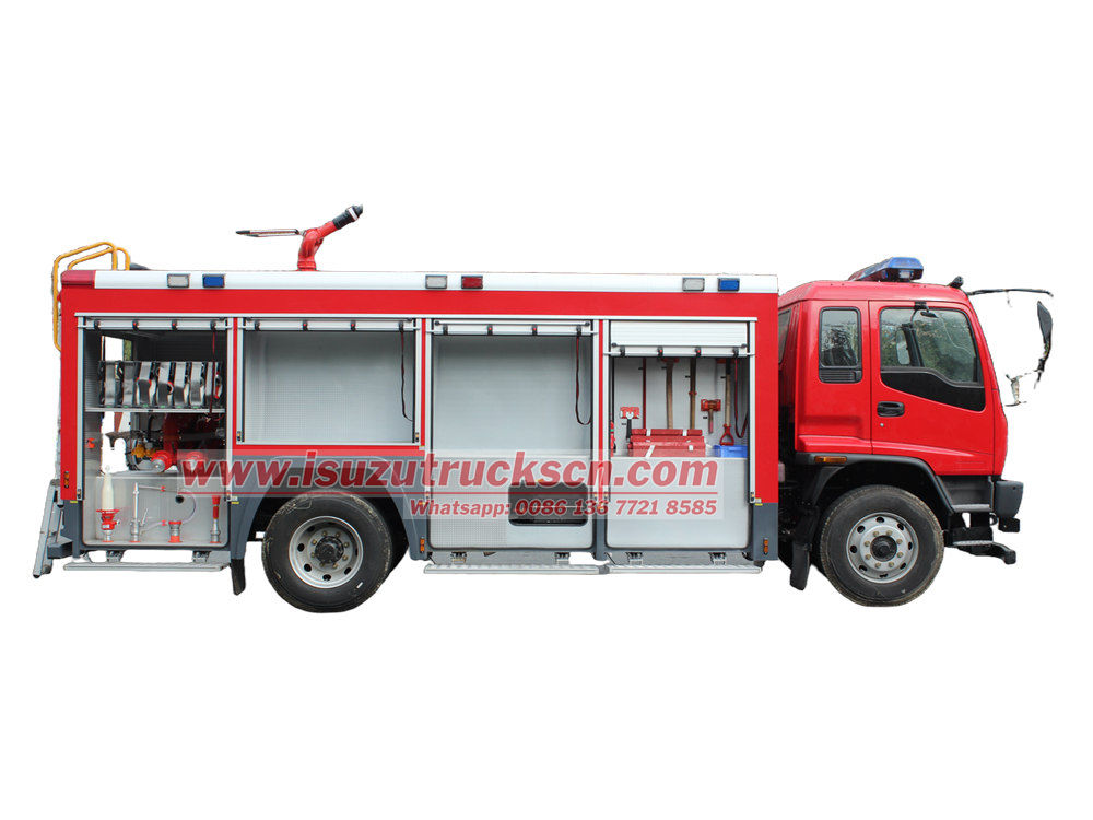 Isuzu fire rescue truck