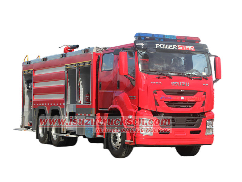 ISUZU GIGA heavy duty fire pumper truck