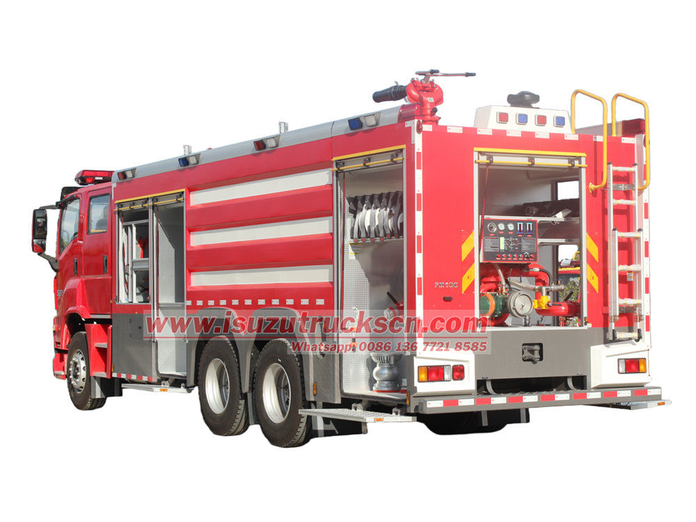 Isuzu GIGA 10cbm foam fire fighting truck
