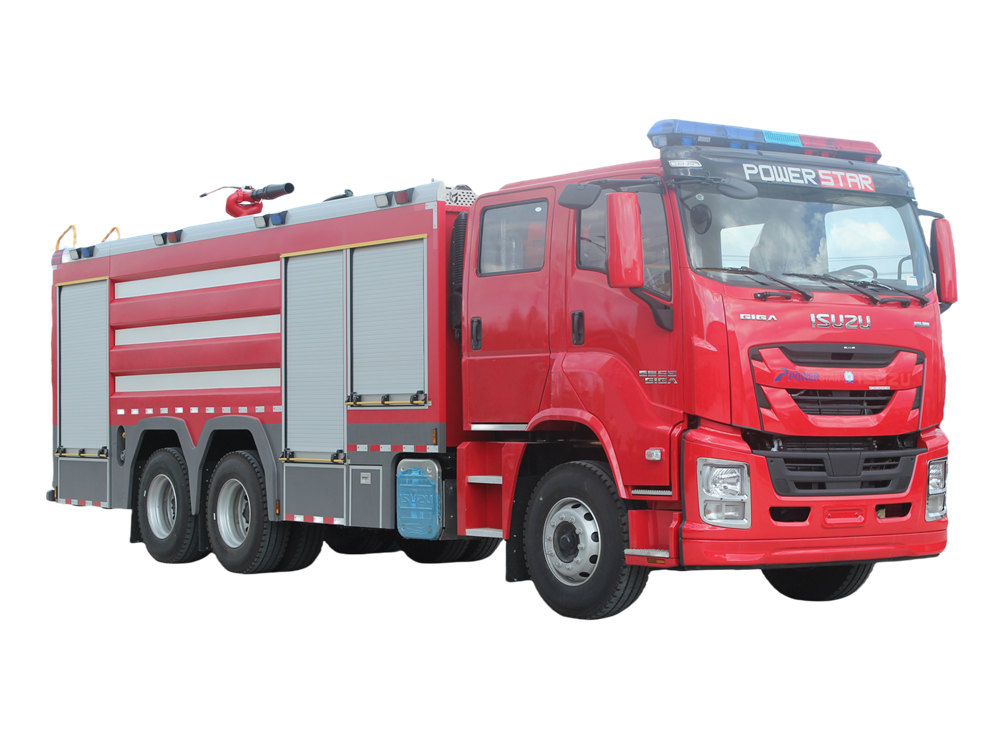 Isuzu GIGA water foam fire truck