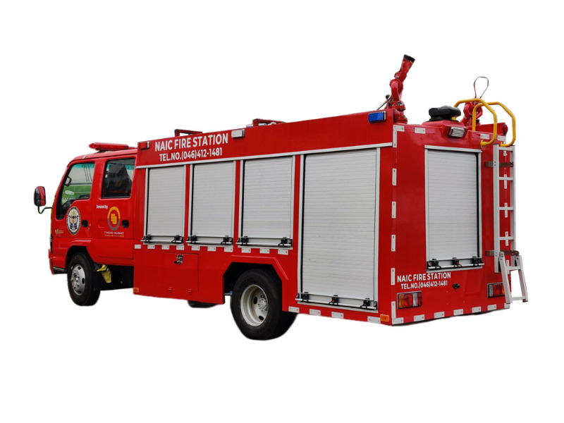 Good price ISUZU NKR mini fire tanker truck