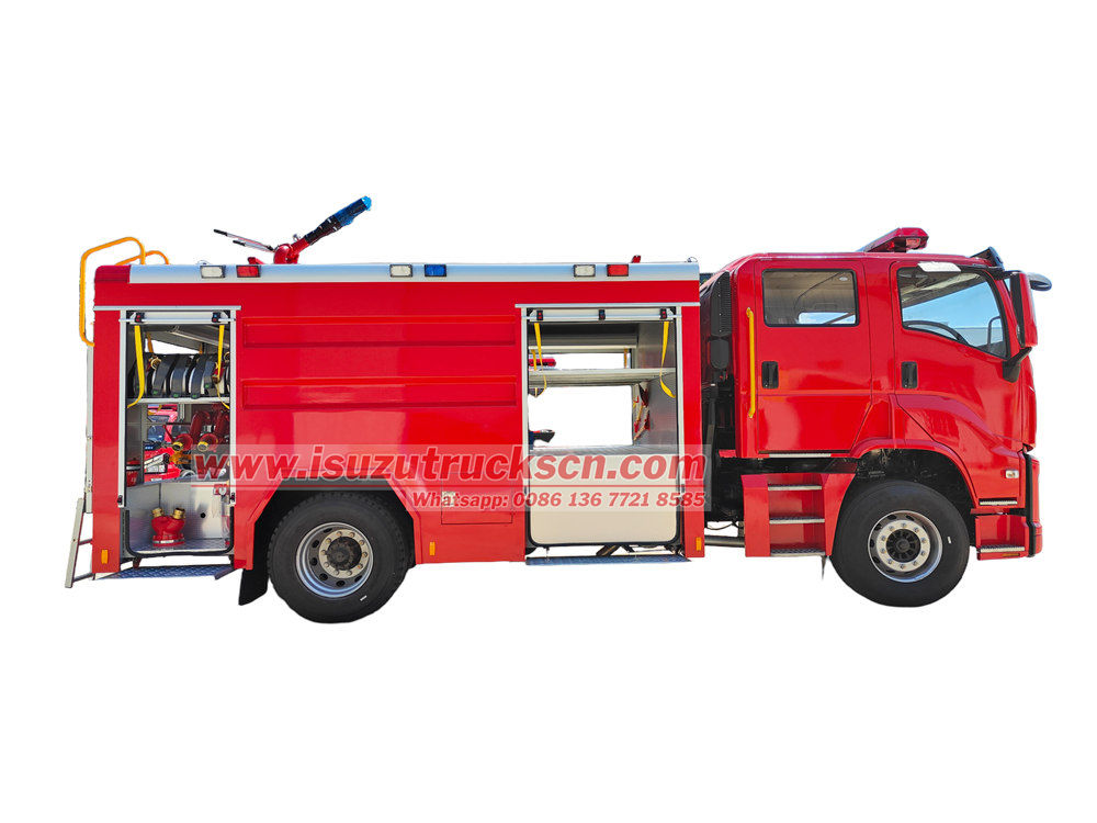 Isuzu fire rescue truck