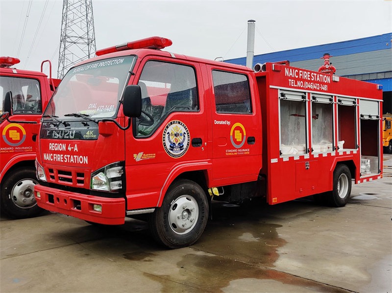 ISUZU NKR firefighting truck for sale