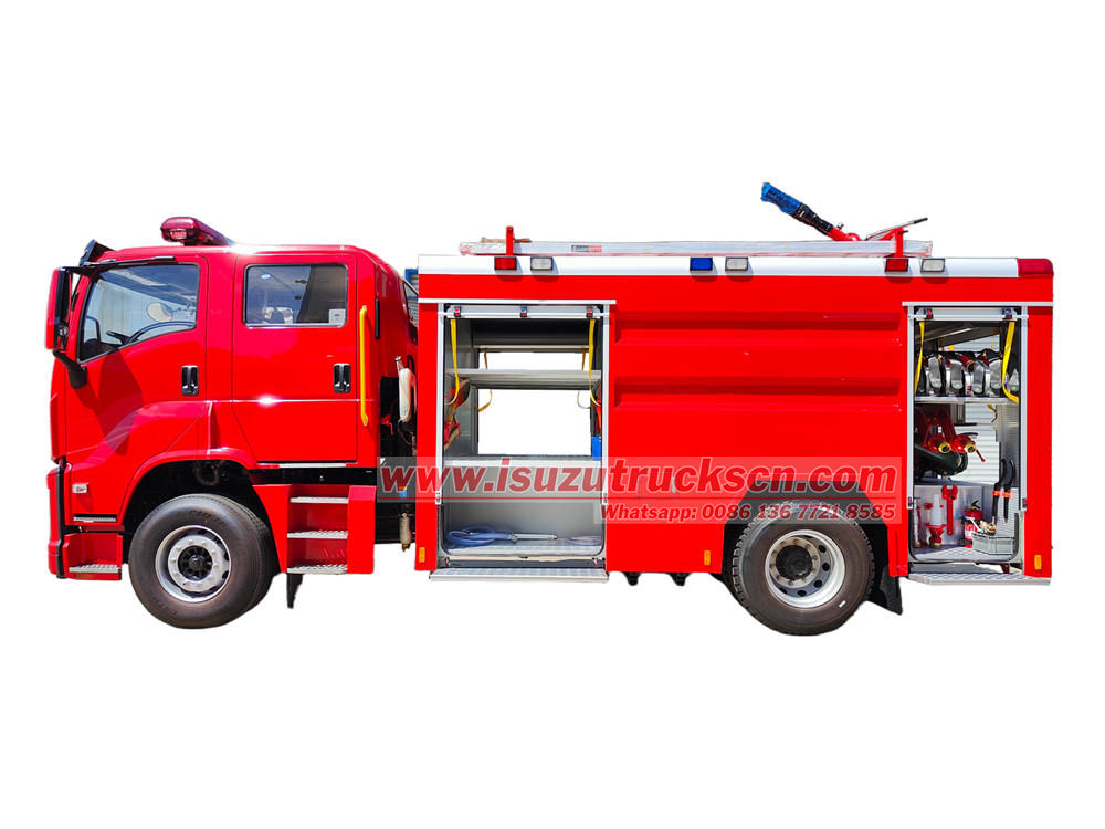 Isuzu fire rescue truck