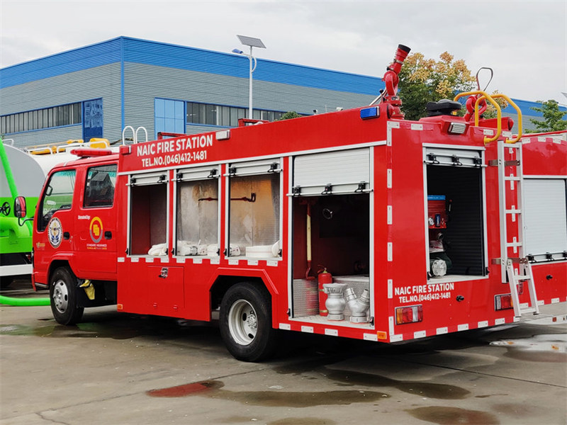 ISUZU light duty pumper fire truck for sale