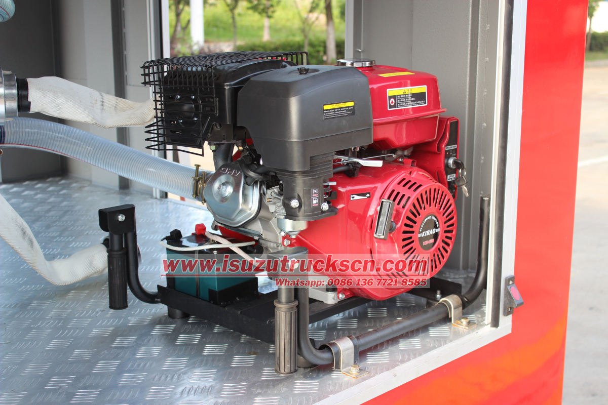 Isuzu 4x4 Fire Rapid intervention pick up pictures price