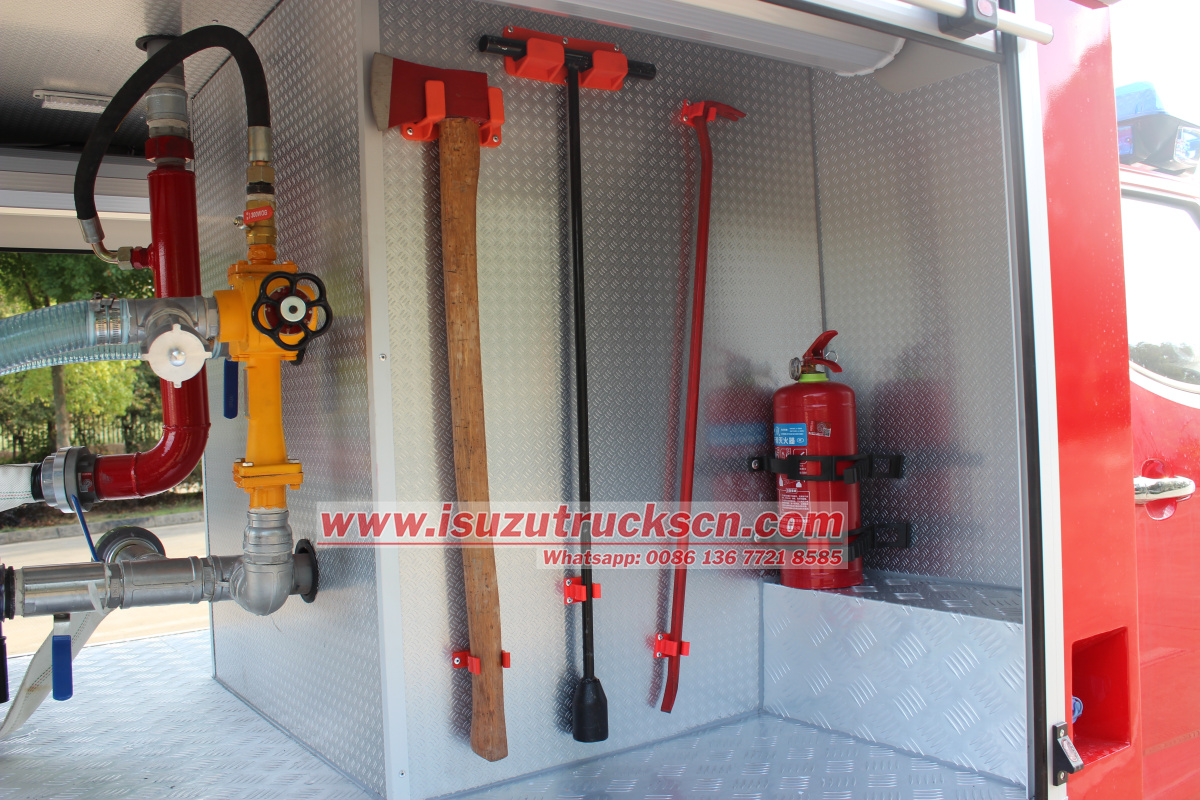 Isuzu 4x4 Fire Rapid intervention pick up pictures price