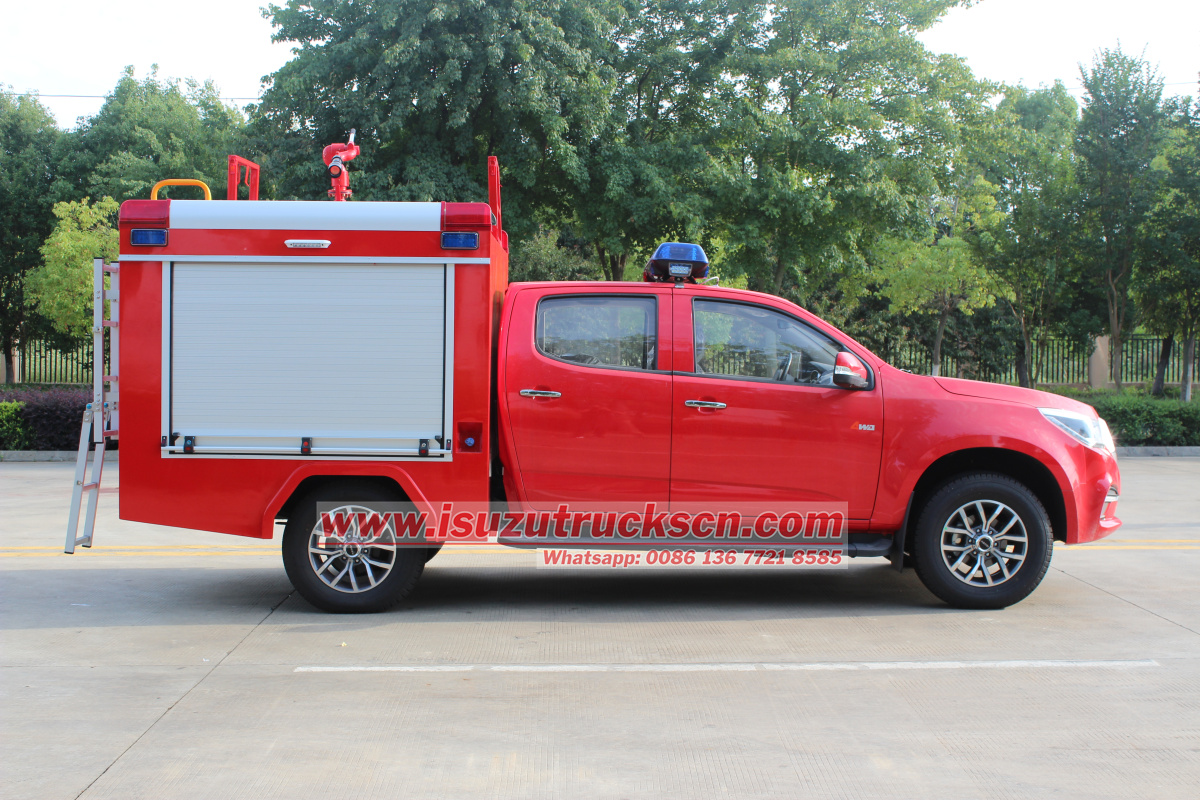 Isuzu 4x4 Fire Rapid intervention pick up pictures price