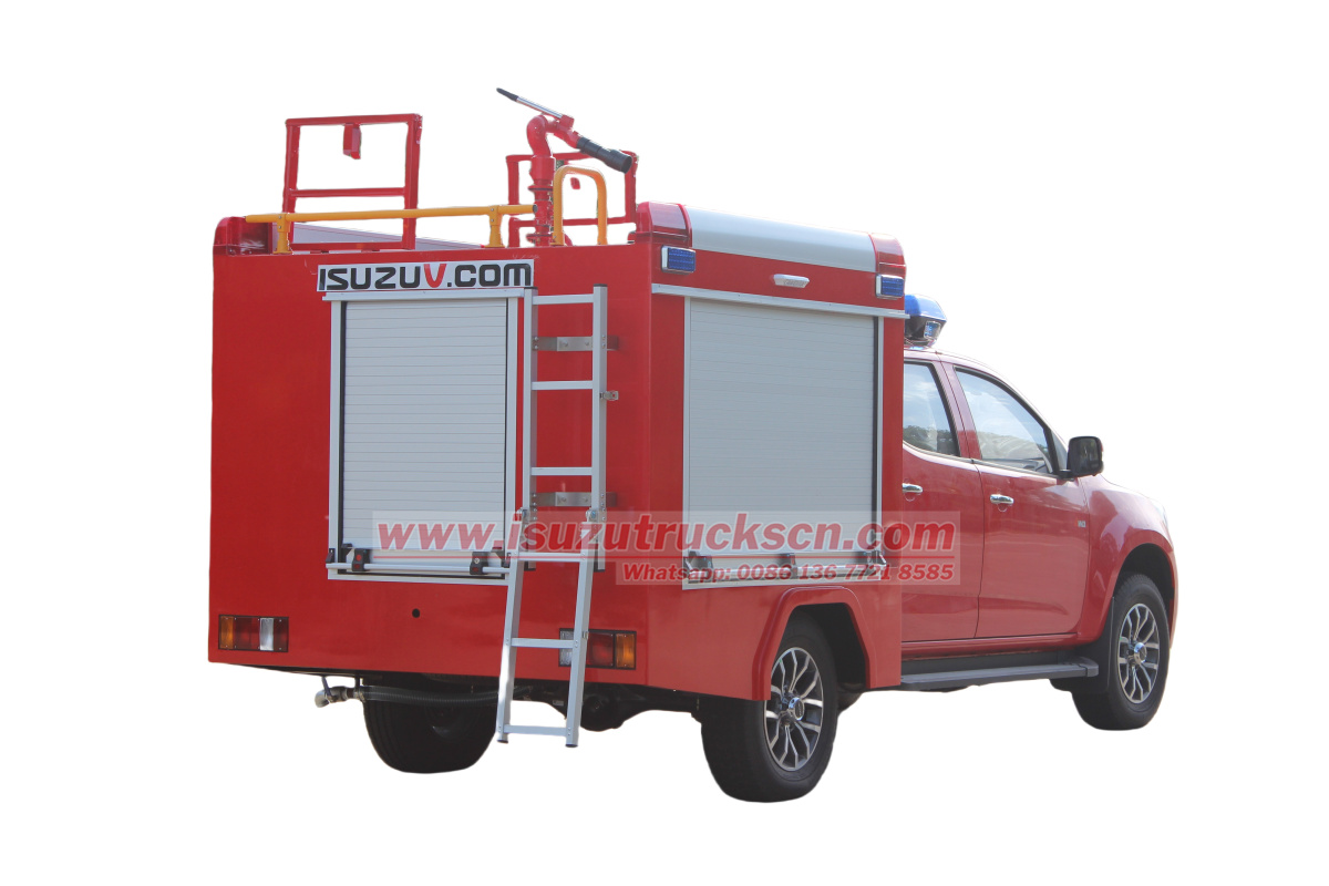 Isuzu 4x4 Fire Rapid intervention pick up
