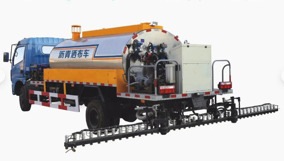 3000L~5000L Customer Isuzu Ordinary asphalt distributor Bitumen emulsion sprayer