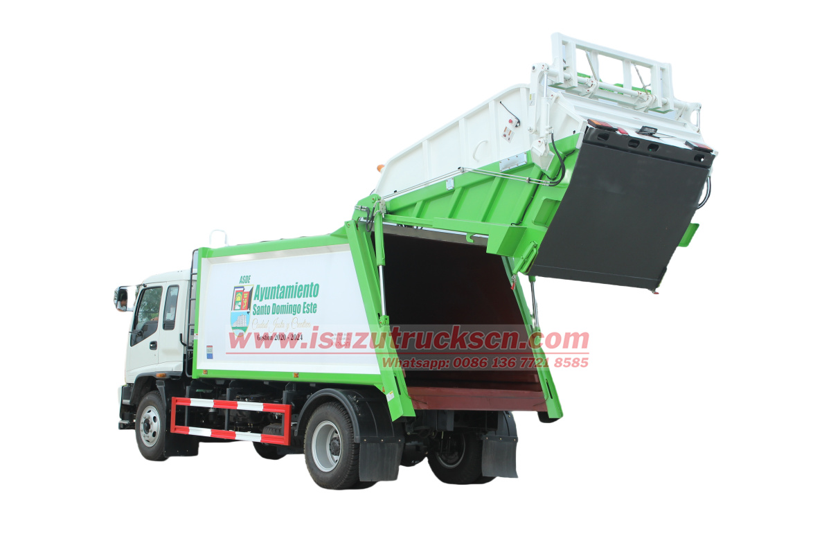 ISUZU FTR/FVR 4&times;4 AWD Garbage Compactor 12CBM 4WD Rear Loader