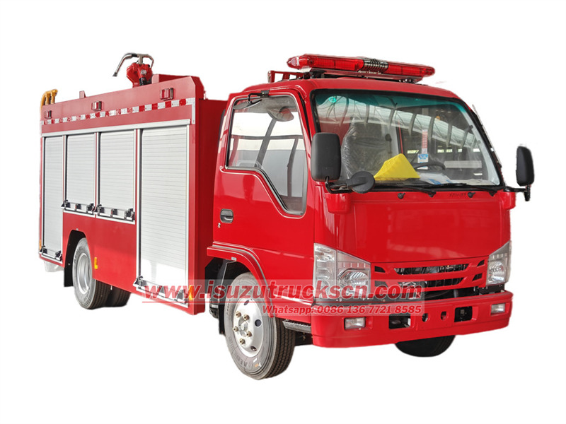 ISUZU NKR small fire fighting truck