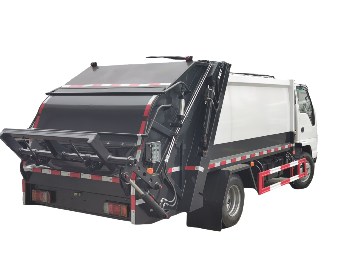 2025 NEW ISUZU ELF 100P/NKR 6CBM Compressed Garbage Truck