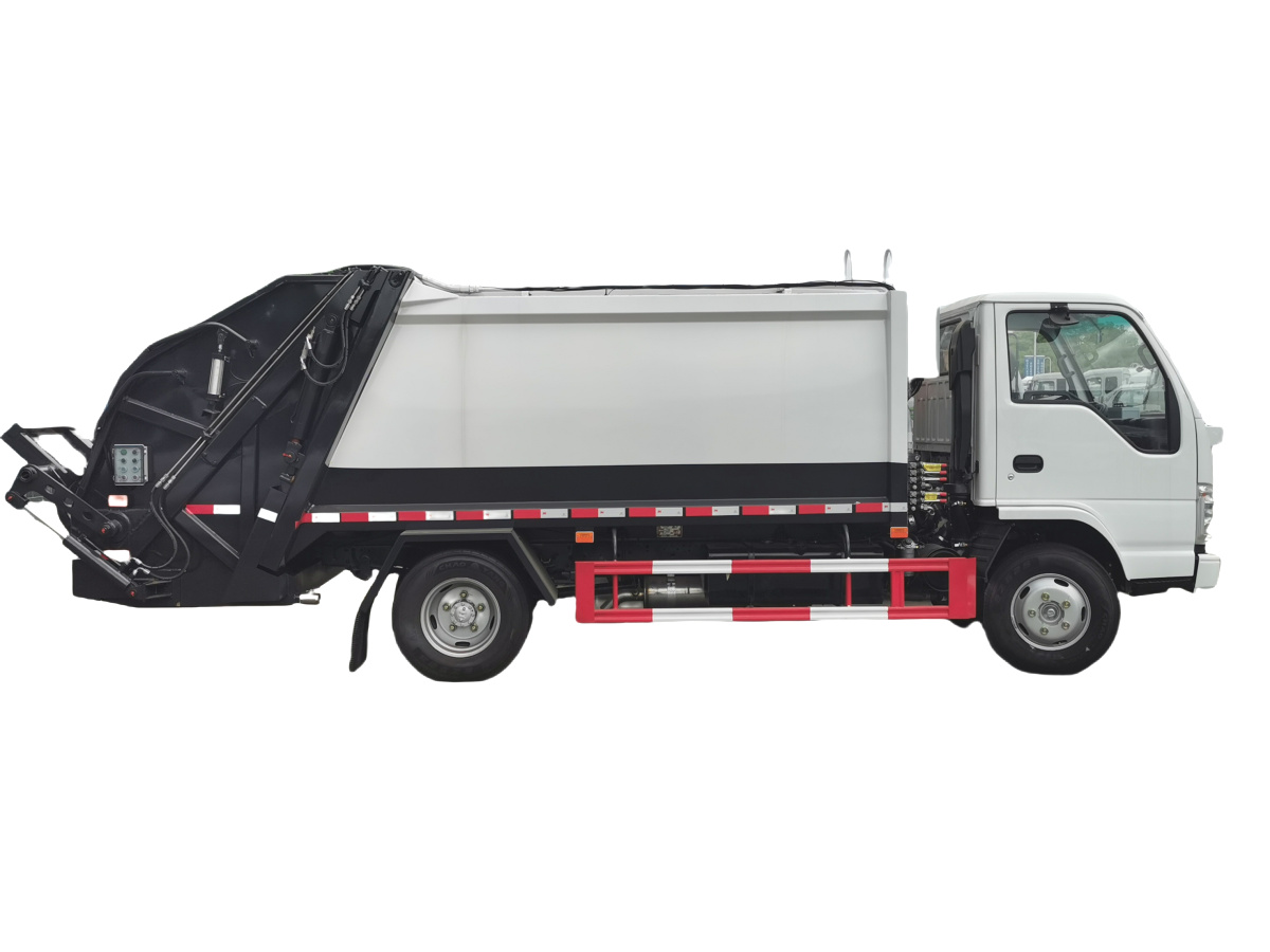 2025 NEW ISUZU ELF 100P/NKR 6CBM Compressed Garbage Truck