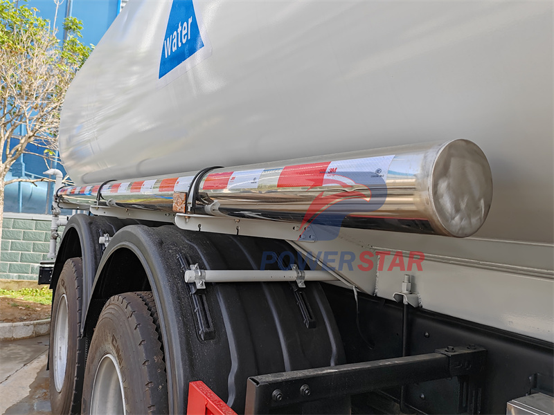 Isuzu 20cbm tandem axle potable water truck