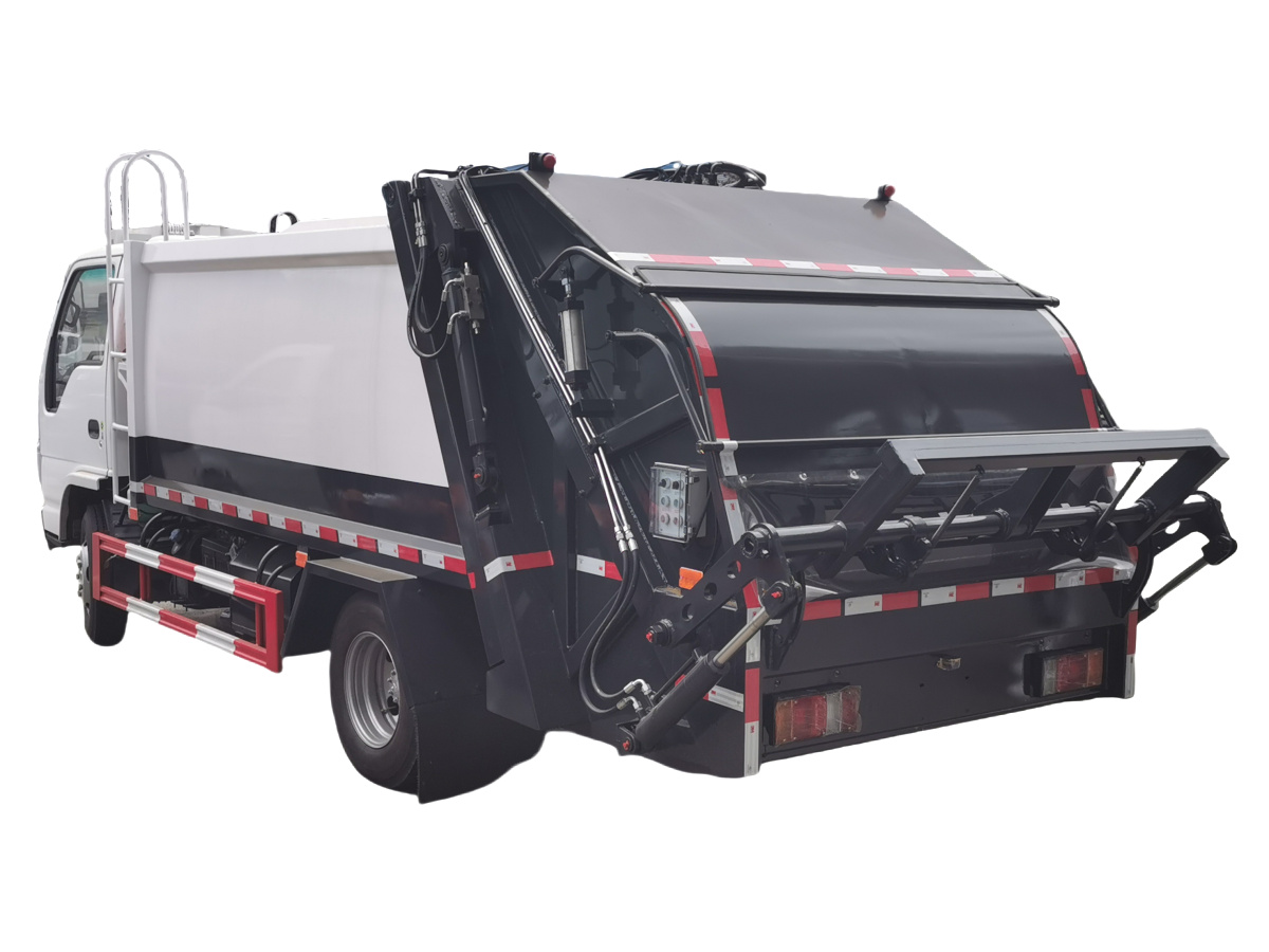 2025 NEW ISUZU ELF 100P/NKR 6CBM Compressed Garbage Truck