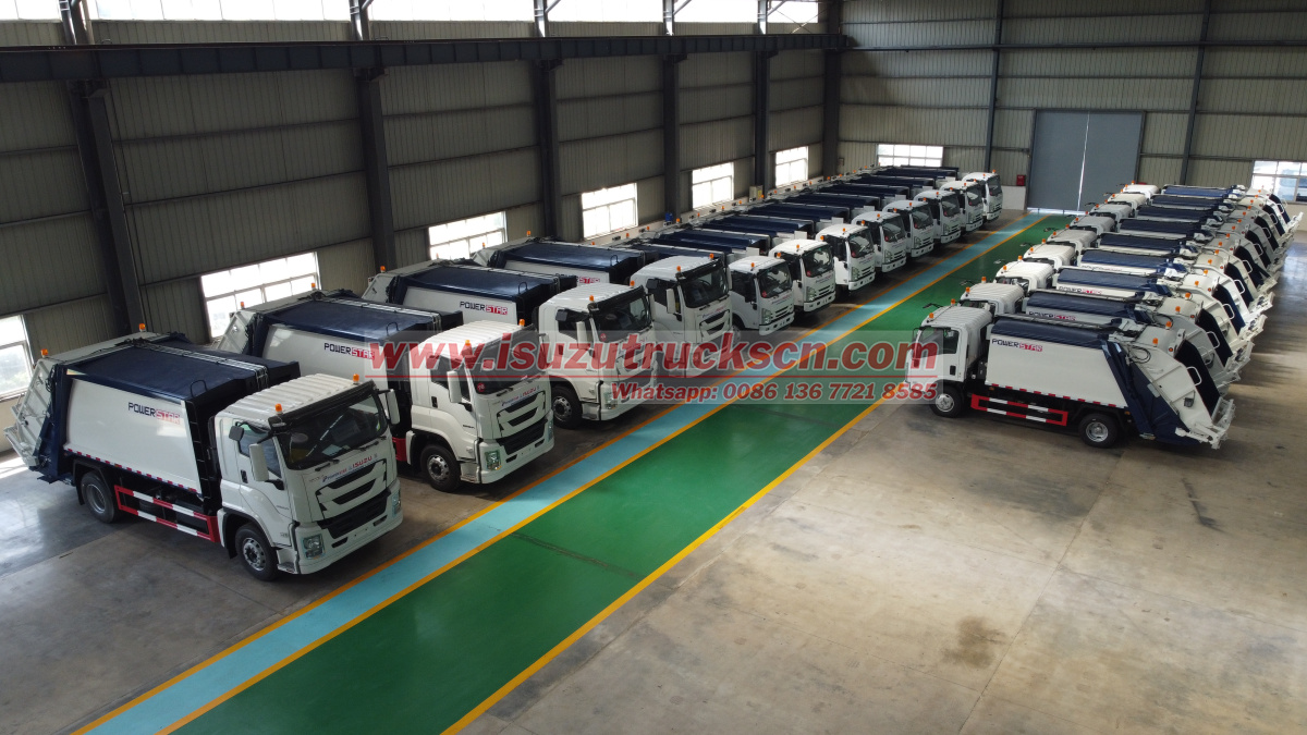 New ISUZU GIGA 16 cubic refuse collection truck