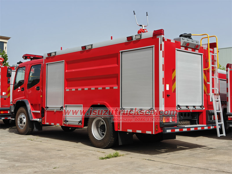 ISUZU FVR foam tender fire truck