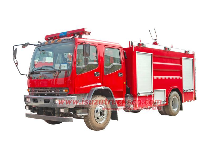 ISUZU FVR pumper tanker fire truck