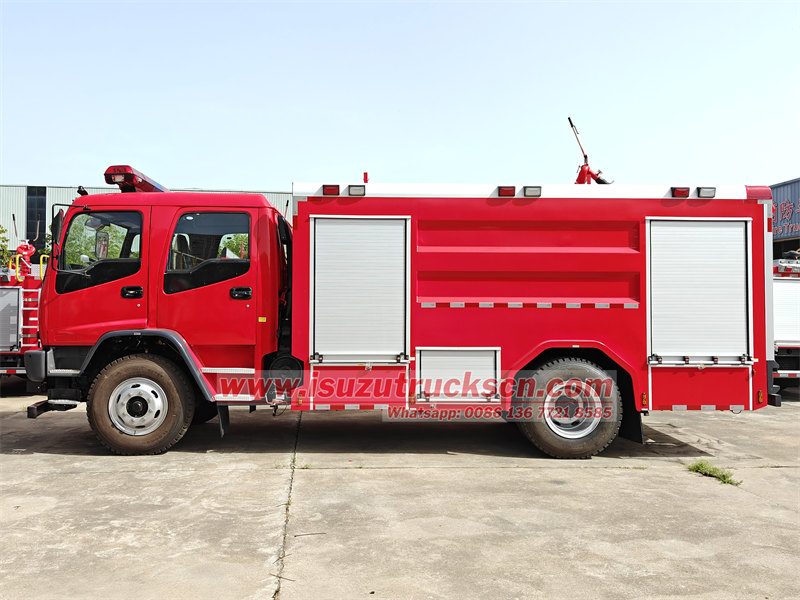 ISUZU FVR water foam fire truck