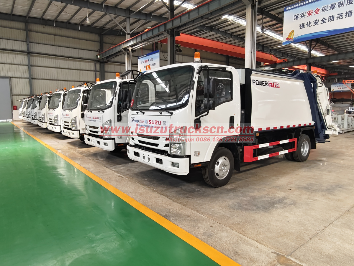 New ISUZU GIGA 16 cubic refuse collection truck