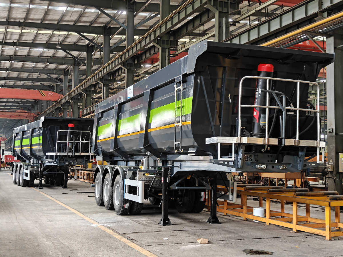 45tons Tipper Truck Trailer