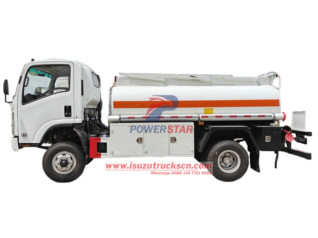 ISUZU 4x4 fuel tanker truck
