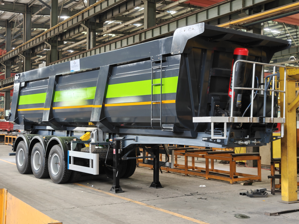 China Tri Axle Tipper Trailer for Sale