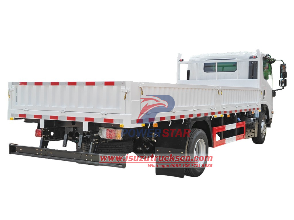 Isuzu NPR dropside cargo truck