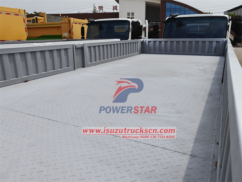 ISUZU dropside cargo truck body design