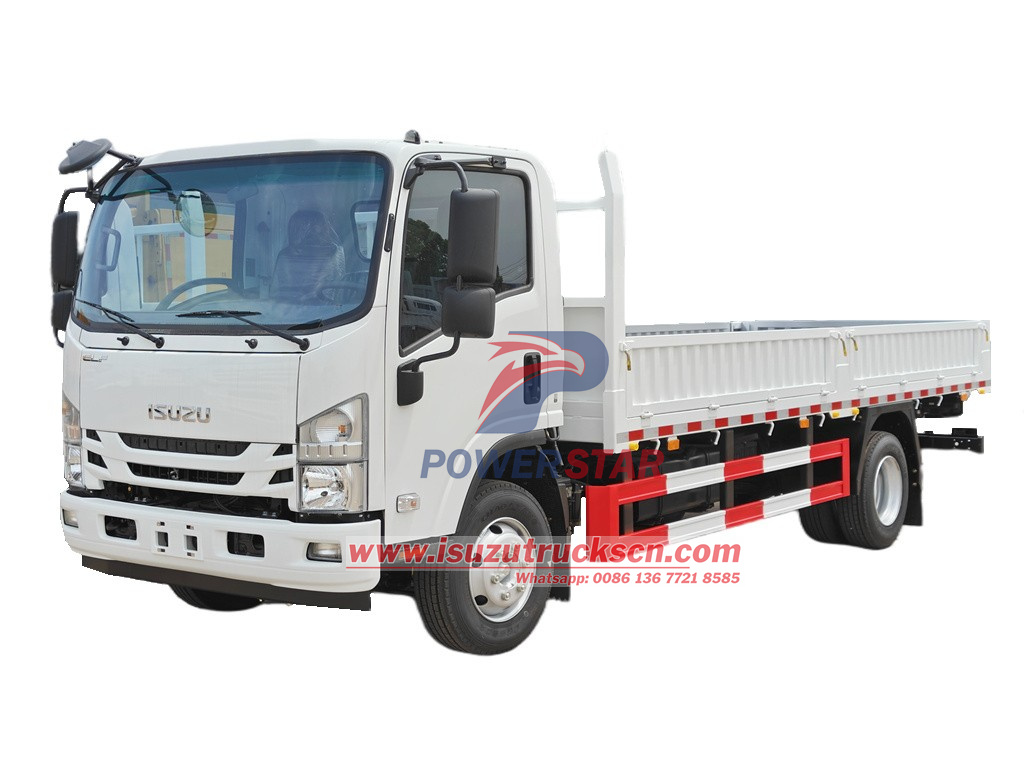 Isuzu NPR dropside cargo truck