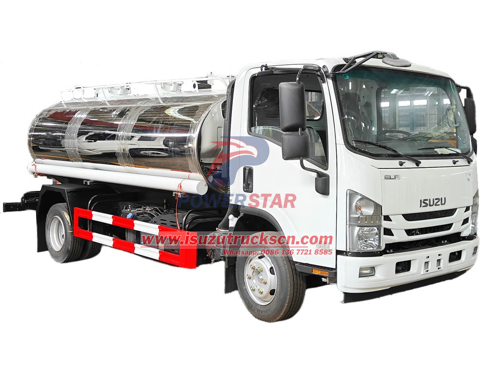 Isuzu 6000L potable water tank truck