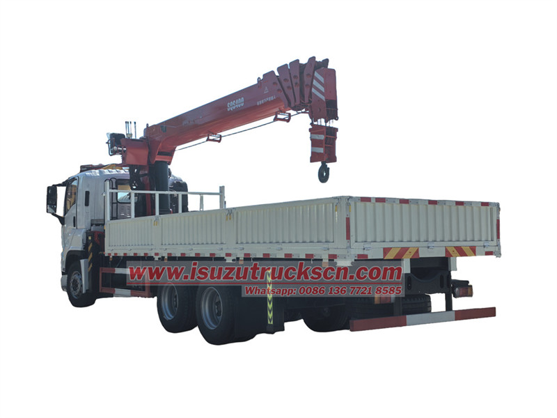 ISUZU GIGA truck mounted crane for sale