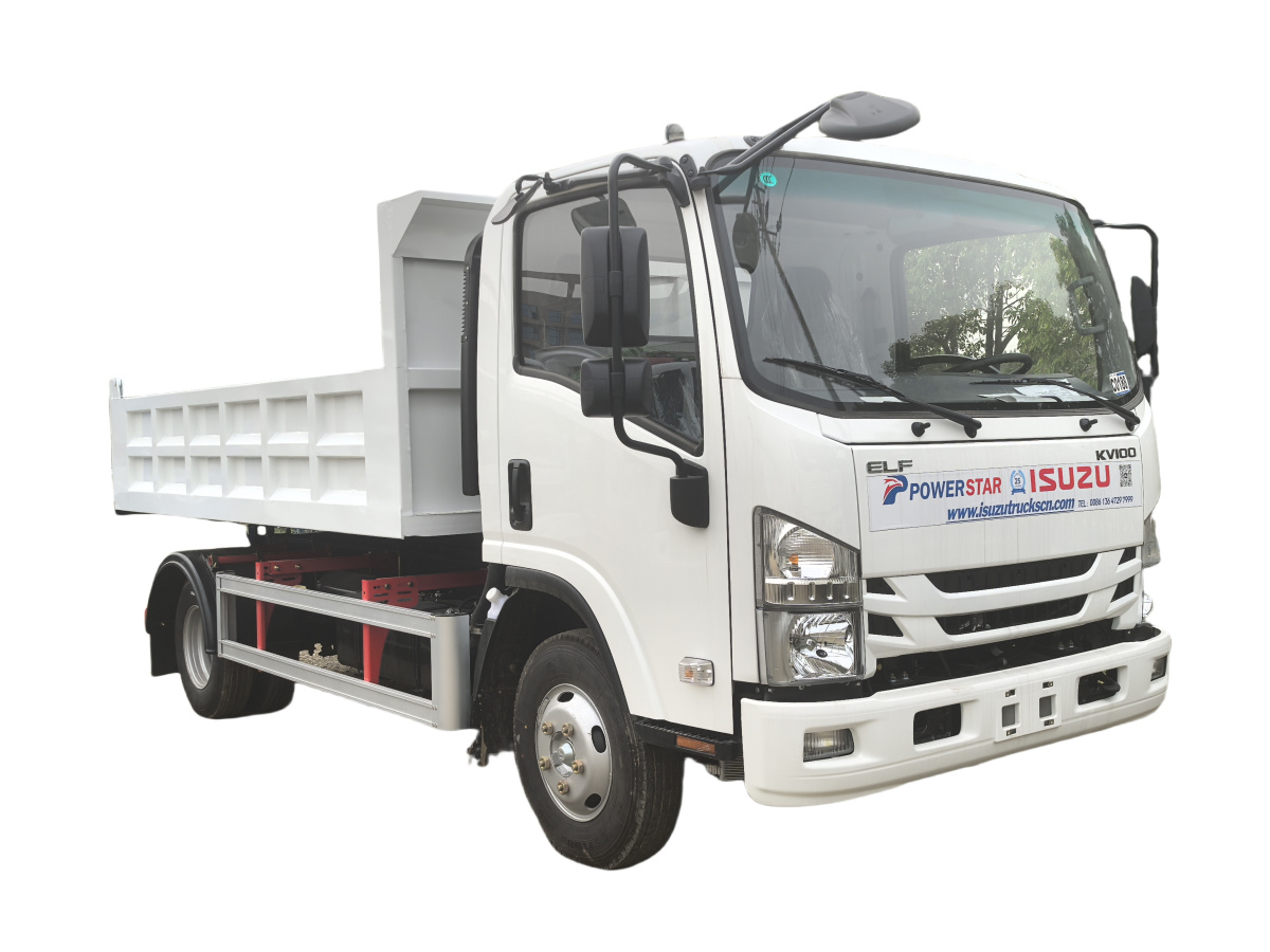 QL10703BUHAY QINGLING ISUZU KV100 Tipper Dump Truck